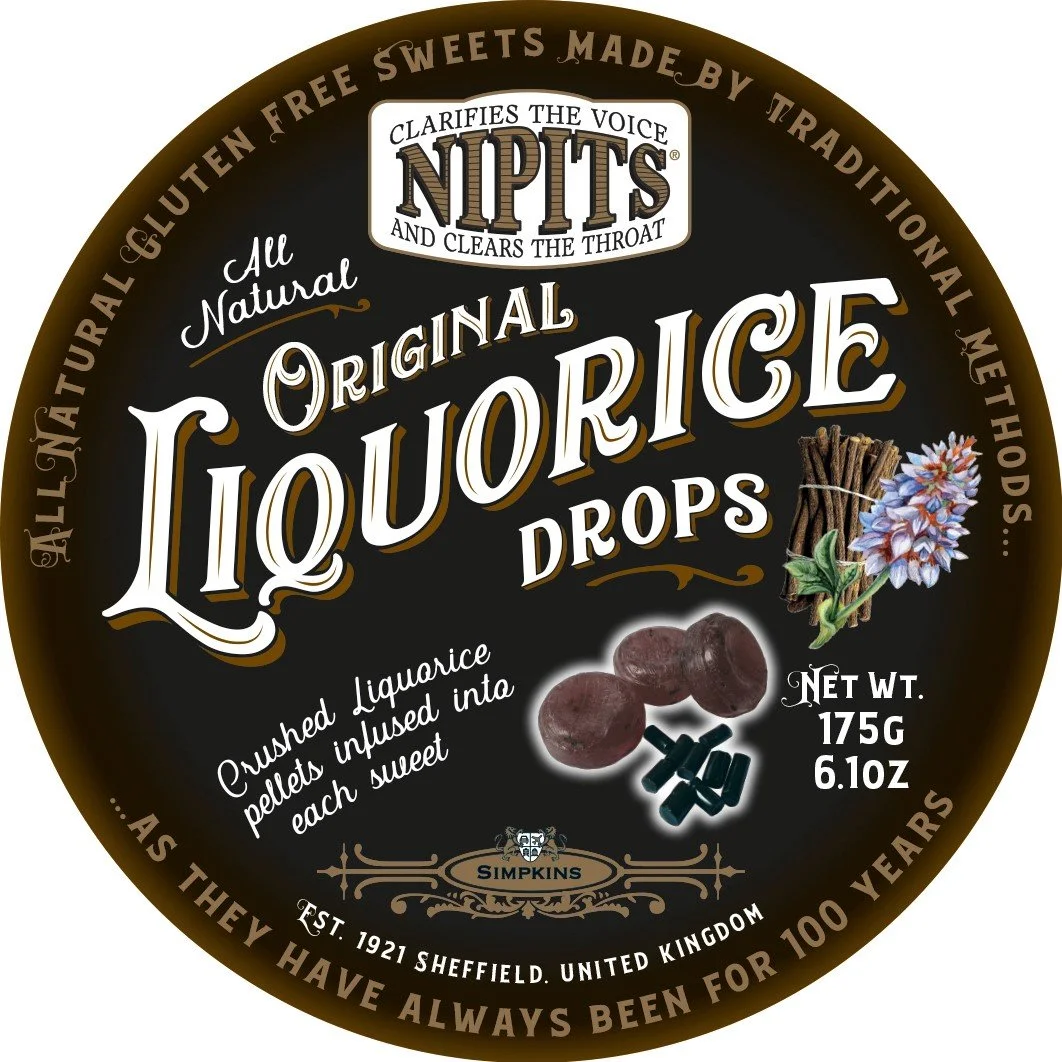 6216 Nipits Lemon & Liquorice Drops — B&R Classics